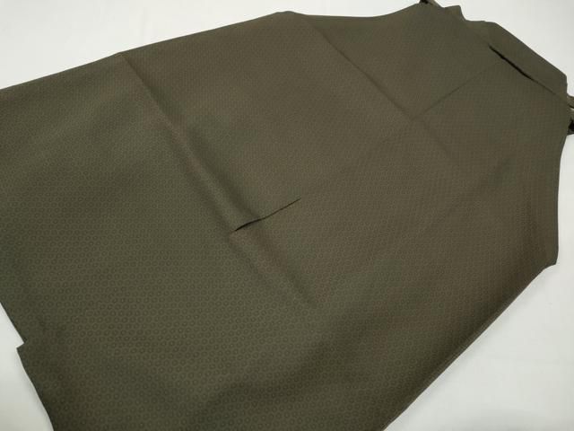 平和屋着物 男性 馬乗り袴 亀甲文 正絹 ut