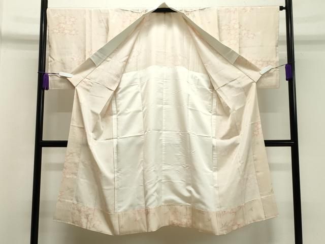  平和屋着物 長襦袢 無双仕立て 群鶴楓文 正絹 gh 長襦袢 長襦袢 半襦袢