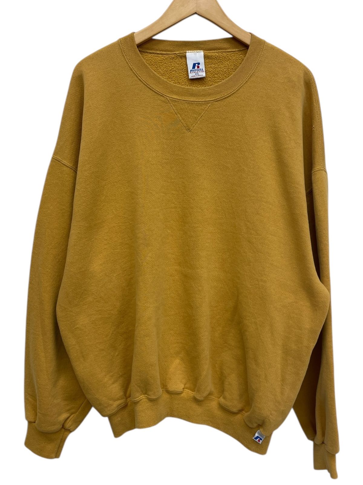 RUSSELL ATHLETIC (ラッセルアスレティック) 古着 90s メキシコ製 無地