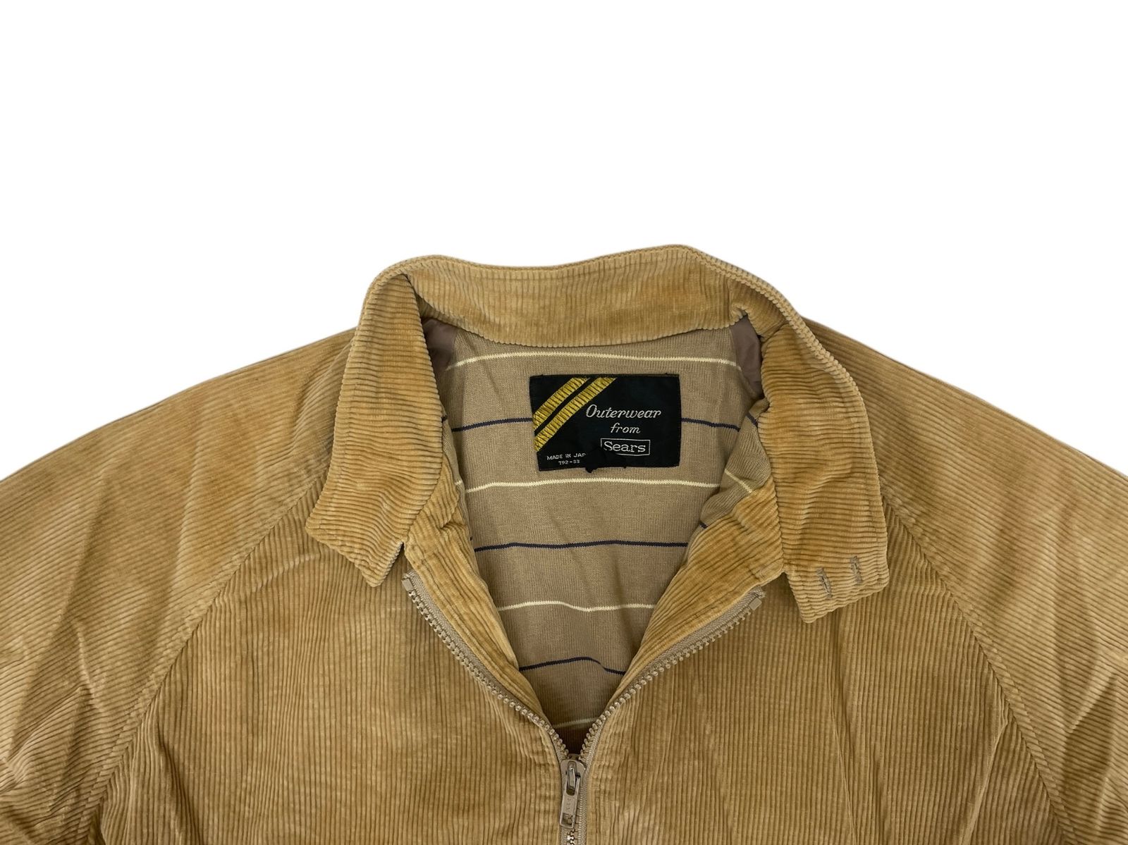 sears (シアーズ) コーデュロイジャケット 古着 80s 日本製 ブルゾン 