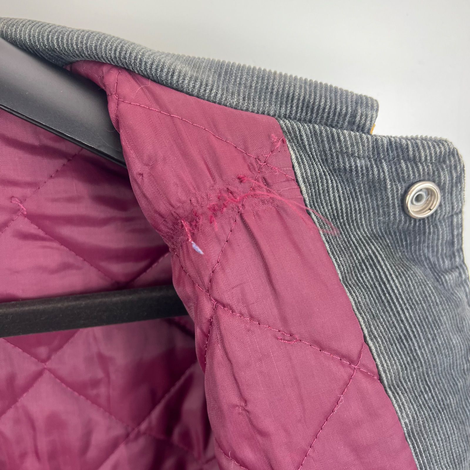 PARK REGAL 50s USA vintage corduroy award jacket fade navy パーク 
