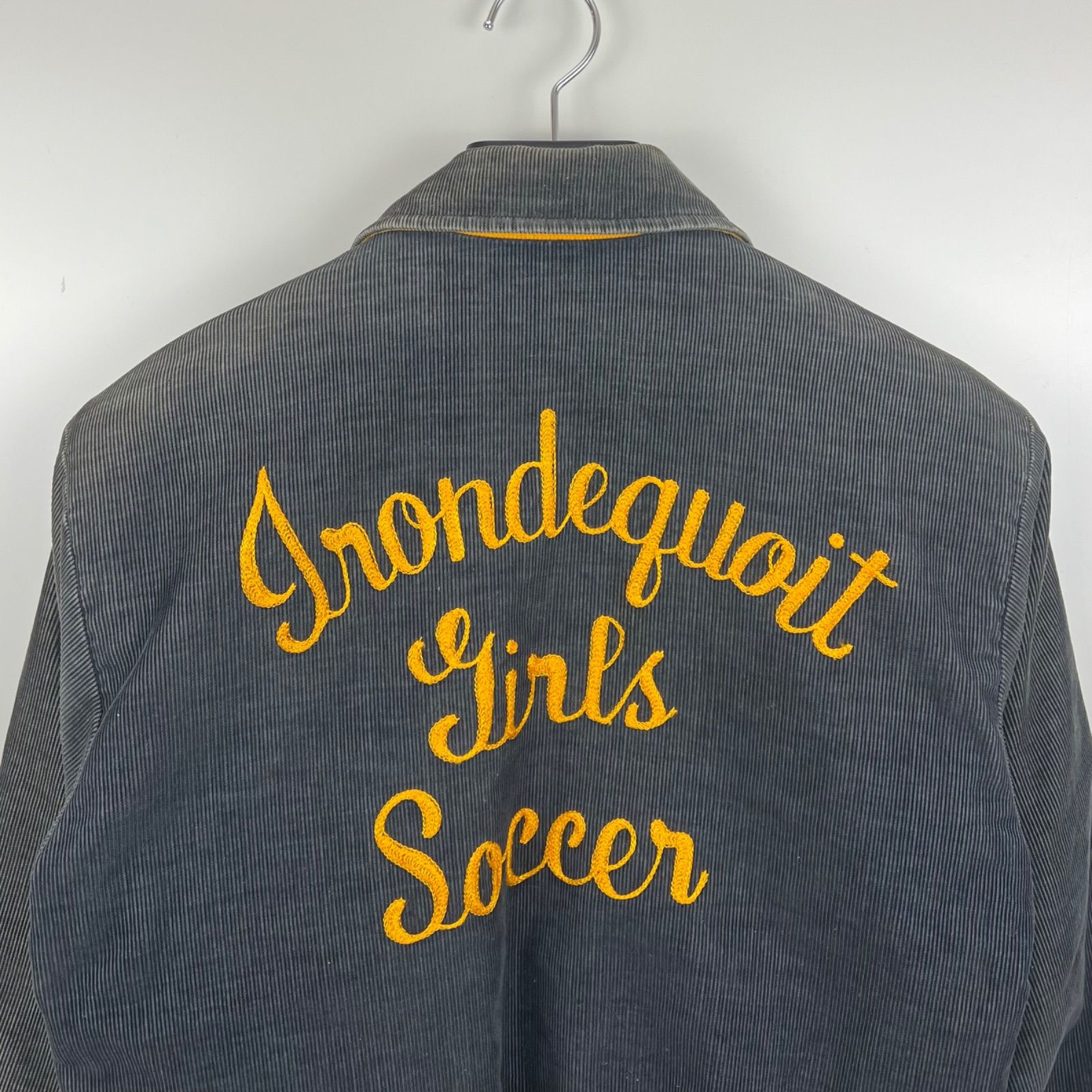 PARK REGAL 50s USA vintage corduroy award jacket fade navy パーク
