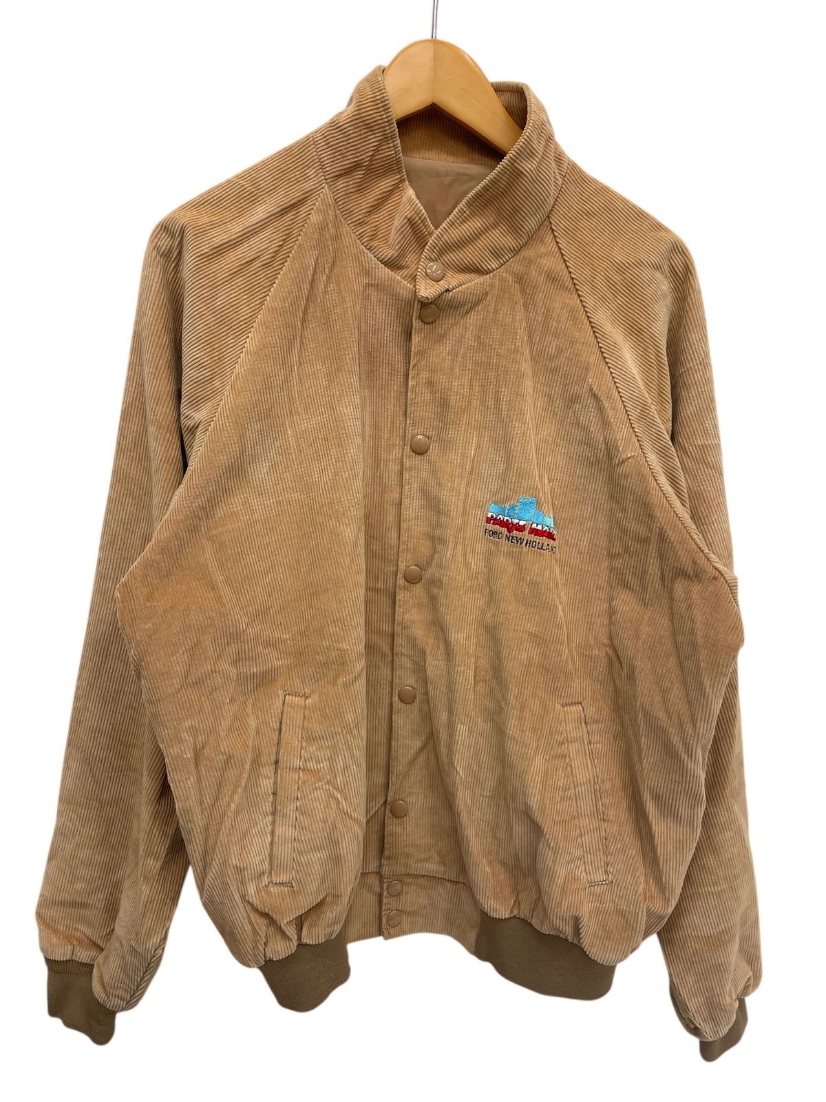 K-BRAND 古着 80s 90s コーデュロイジャケット スタジャン 刺繍入り 