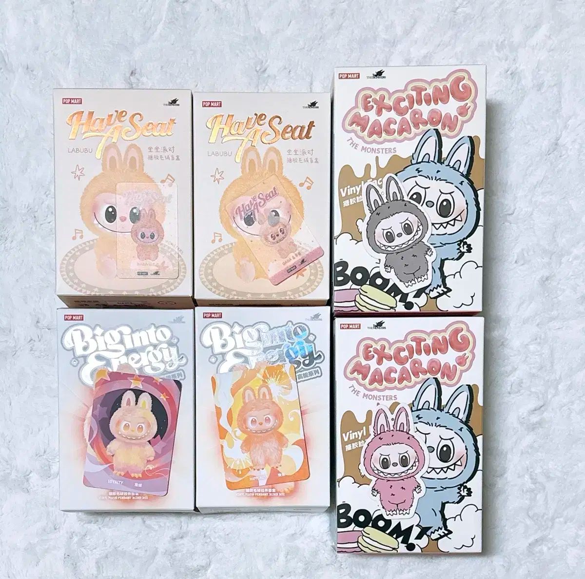 ななえ様専用)LABUBU THE MONSTERS マカロンぬいぐるみ ななえ)LABUBU