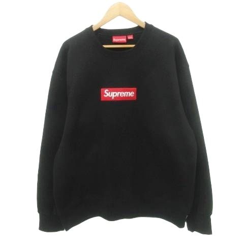 シュプリーム SUPREME 美品 22AW ボックスロゴ クルーネック