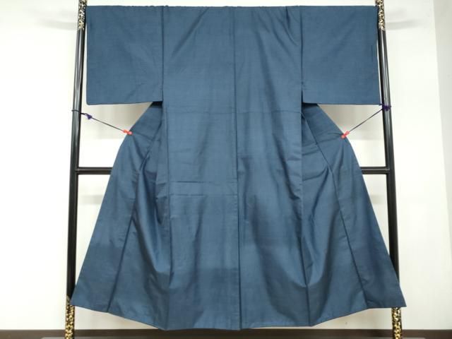 平和屋着物 男性 本場大島紬 アンサンブル 長羽織 100亀甲 総詰め 正絹 ud