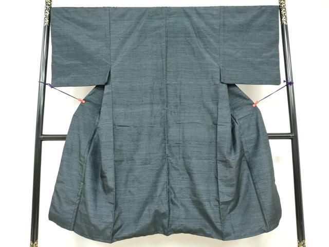 平和屋着物 男性 紬 アンサンブル 長襦袢セット 無双仕立て 100亀甲 総詰め さんび謹製 正絹 ud