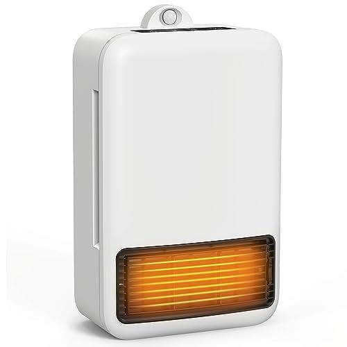 安全で安心 小型 セラミックヒーター ファンヒーター 省エネ 電気ヒーター 人感センサー付き 速暖 電気ストーブ 暖房器具 タイマー機能 転倒OFF 過熱保護 トイレ 脱衣所 寝室 足元用 ホワイト