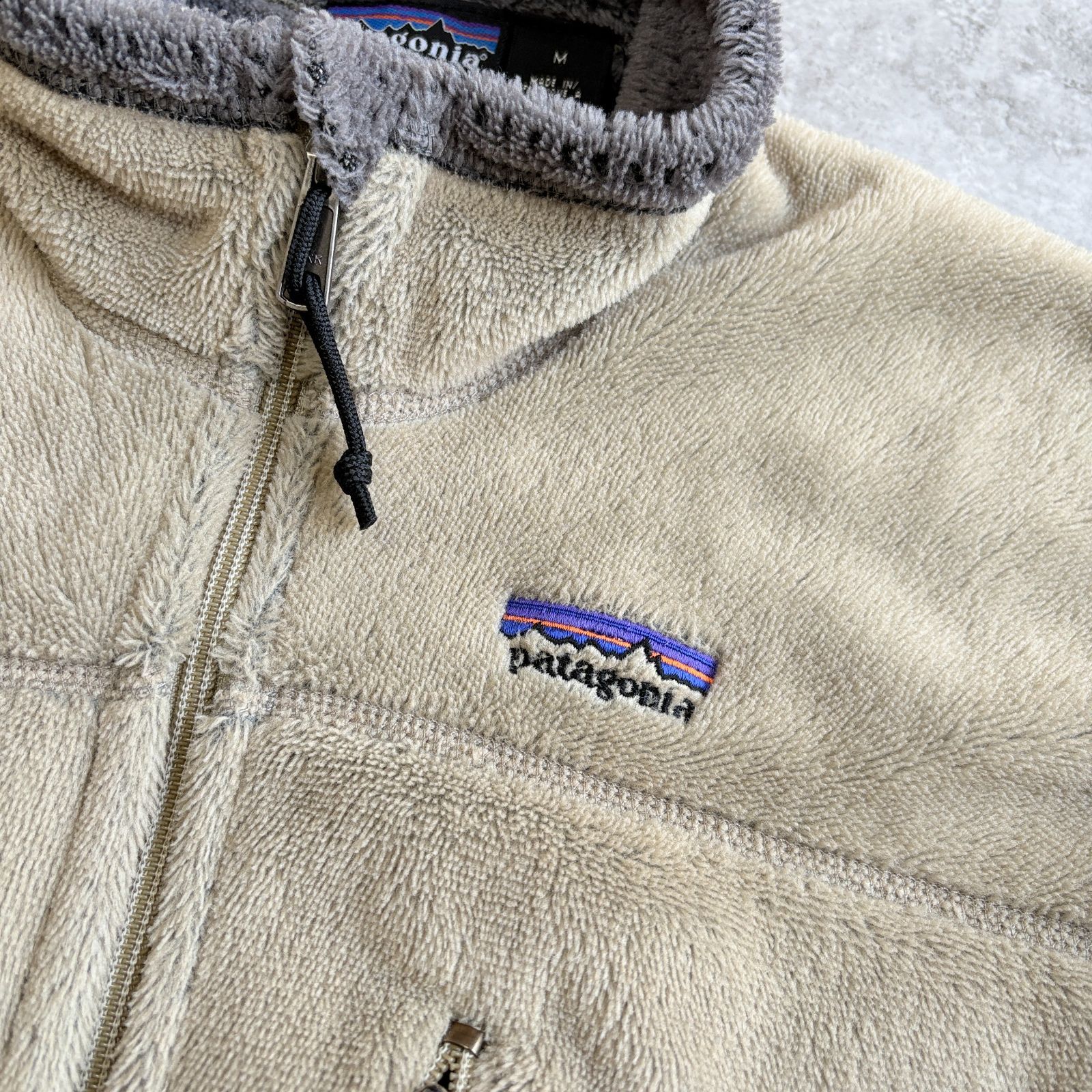 00s 2002年 USA製 patagonia R4 Jacket ” POLARTEC ”【 beige 
