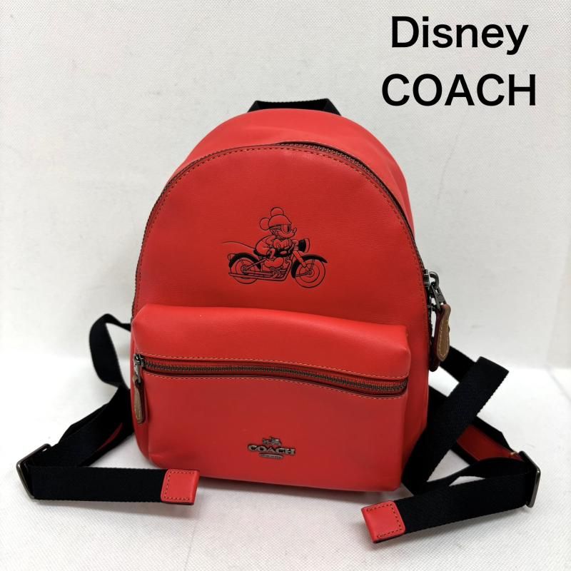 コーチ　ディズニー　ミッキー　ミニリュック COACH ミッキーミニリュック 【公式通販】