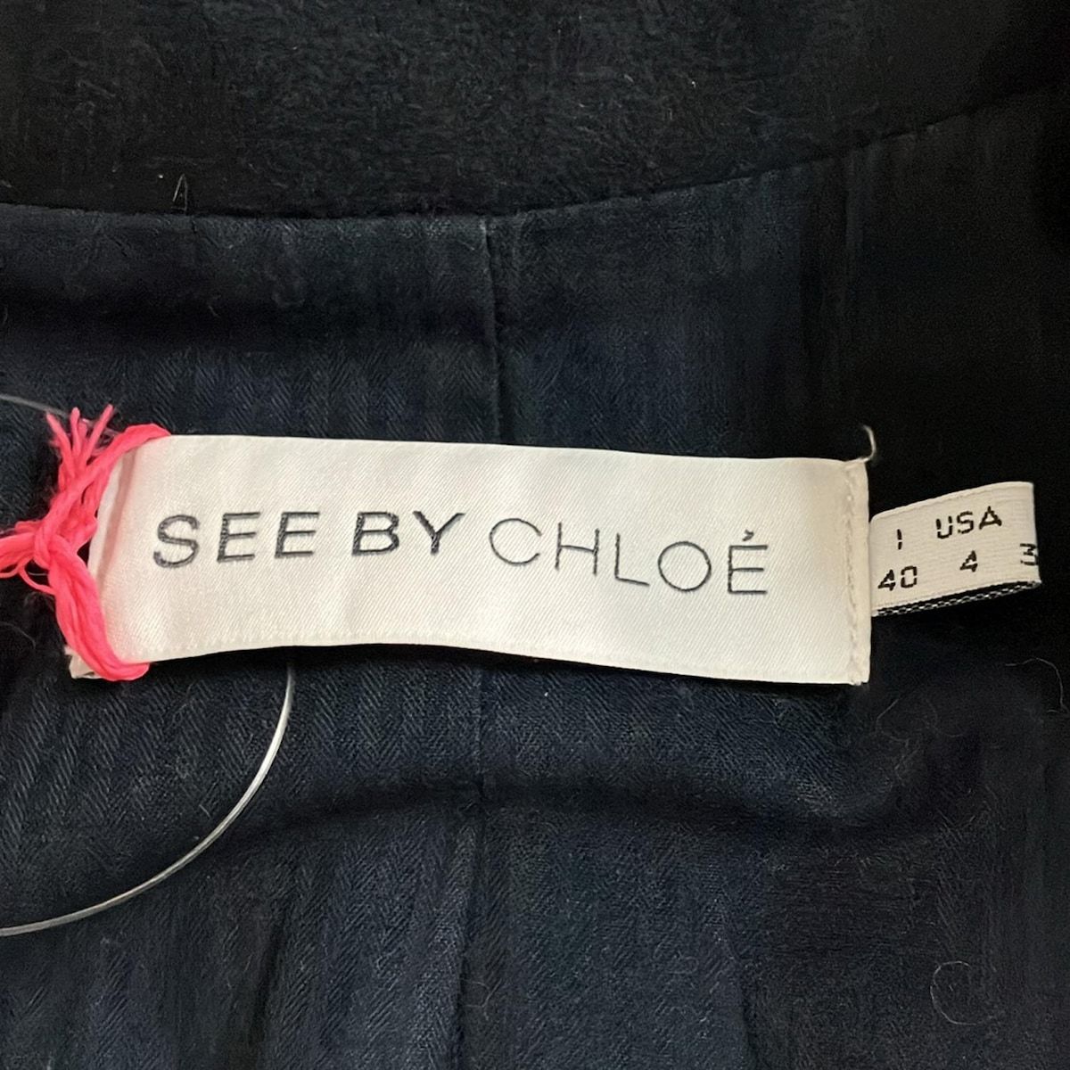 SEE BY CHLOE(シーバイクロエ) コート サイズI 40 レディース美品