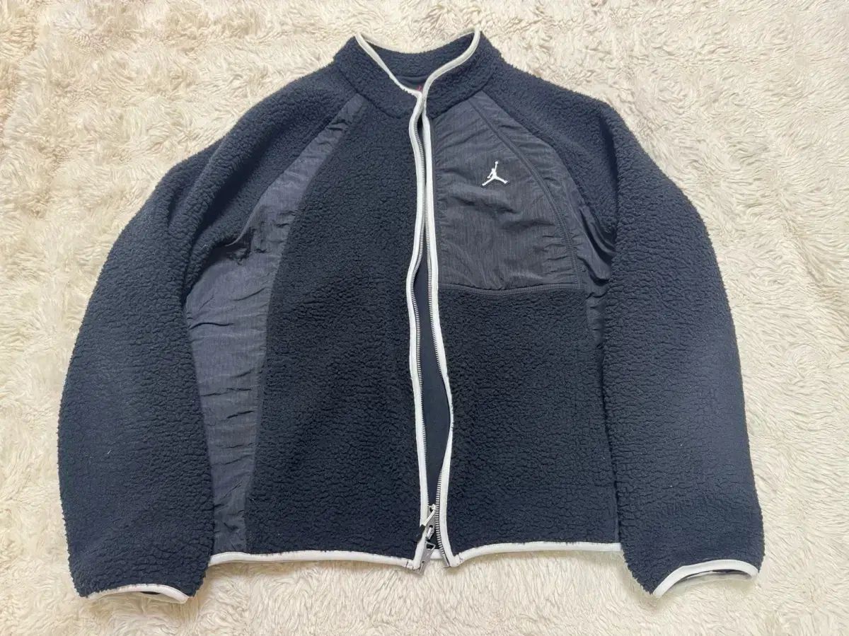 ジョーダン ブラック フリース ジップアップ xl
