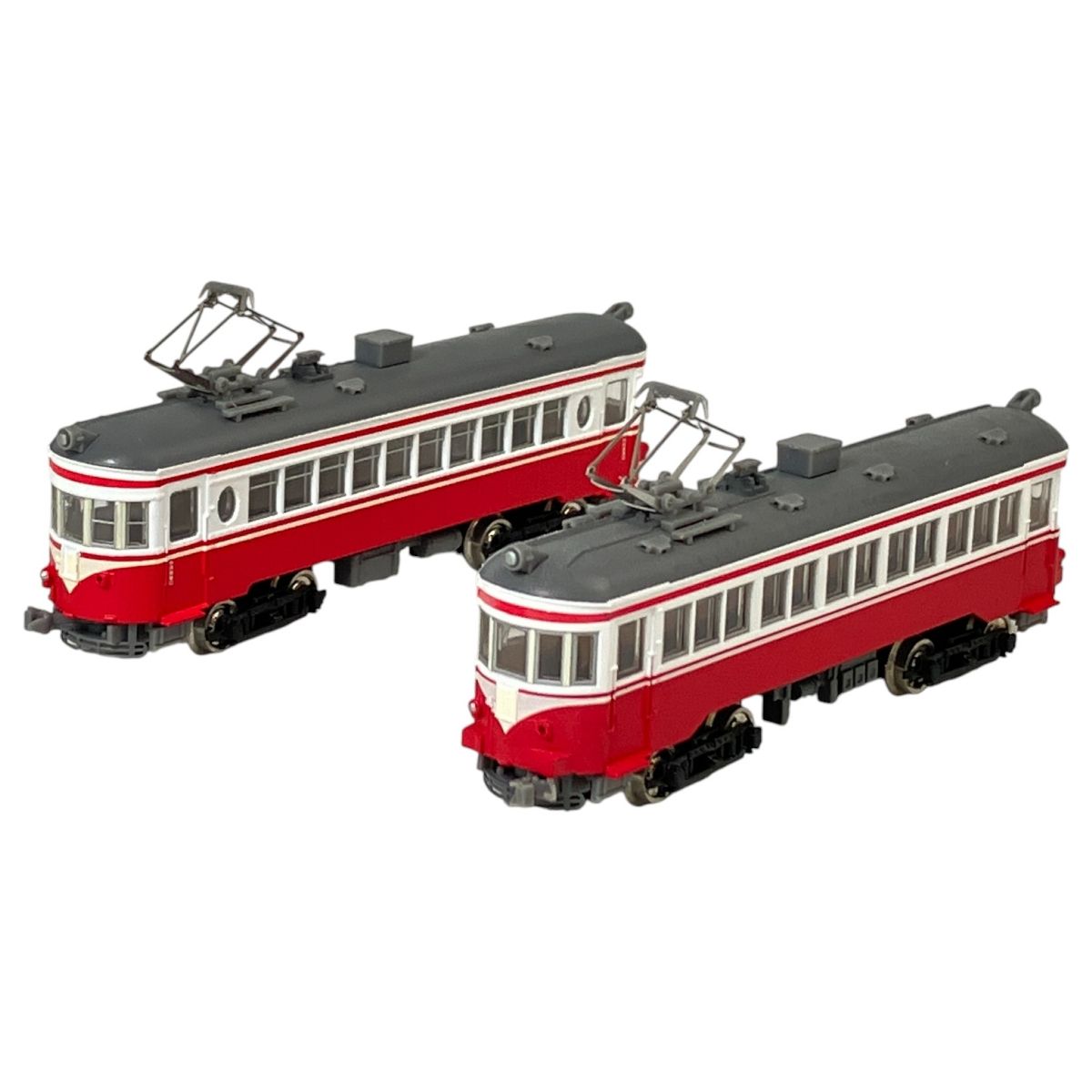 MODEMO NT 9 21 名鉄 モ510形 モ520形 赤白塗装 M T 2両セット Nゲージ 鉄道模型