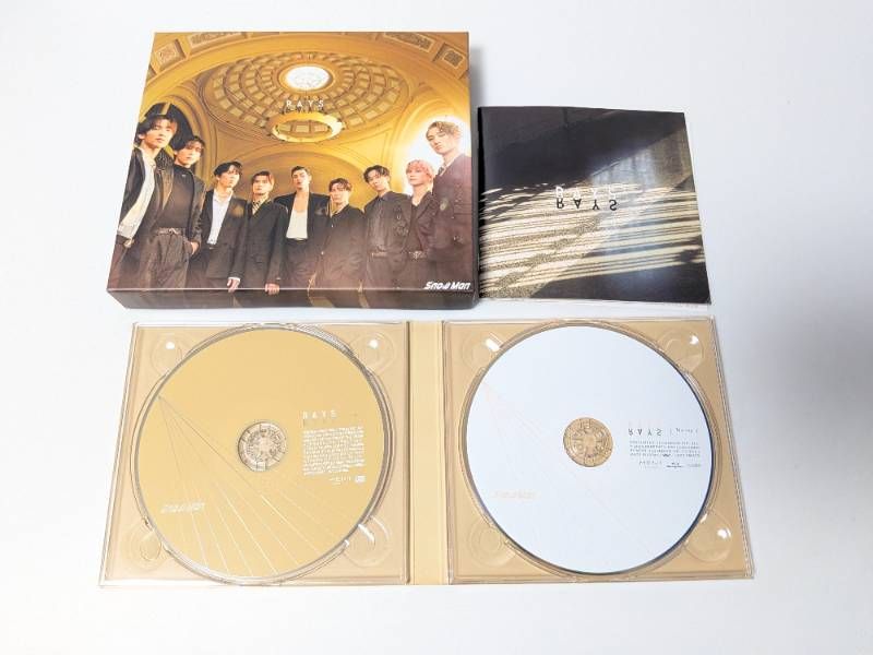 Snow Man アルバム RAYS S4 初回盤A CD+Blu-ray - メルカリ