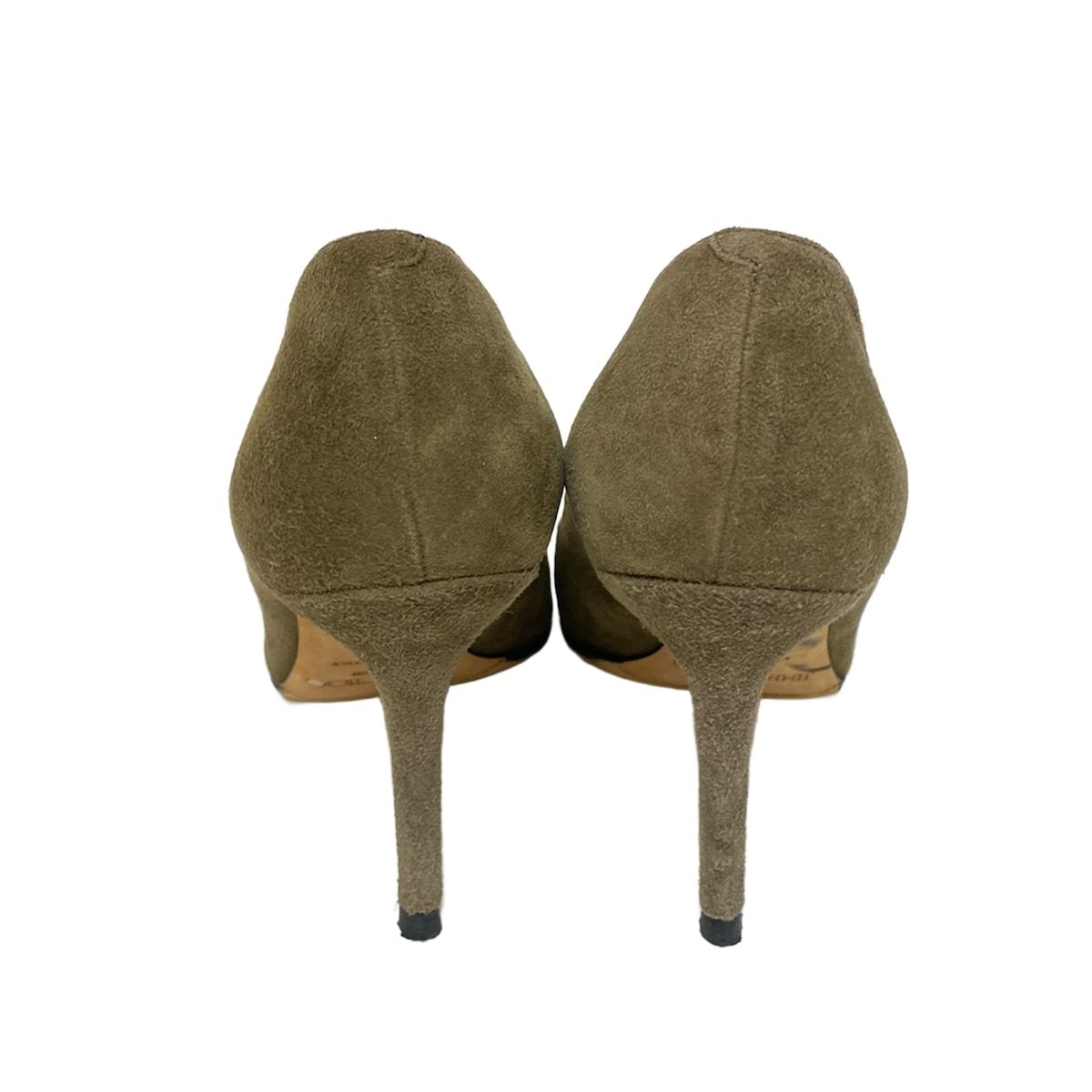 JIMMY CHOO(ジミーチュウ) パンプス 37 レディース - カーキ - メルカリ