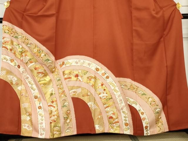 駒刺繍 吉祥花鈴文