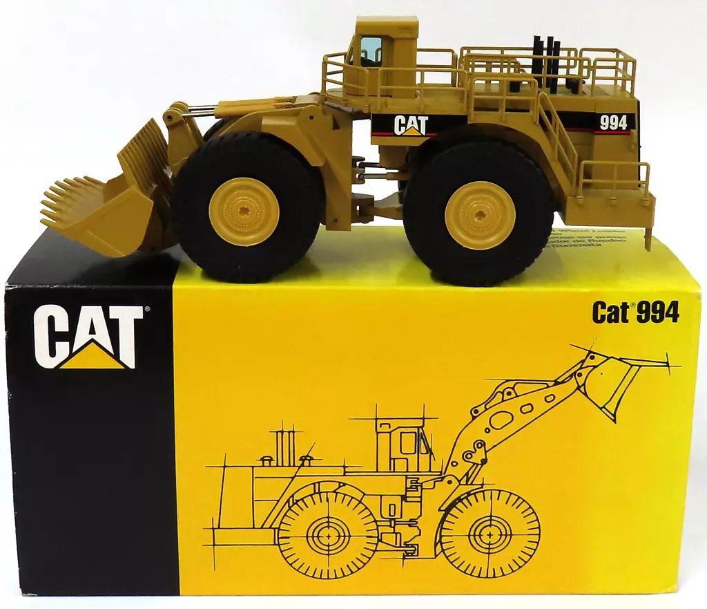 中古】ミニカー 1/50 CAT 994 wheel Loader(ブライトイエロー) - メルカリ