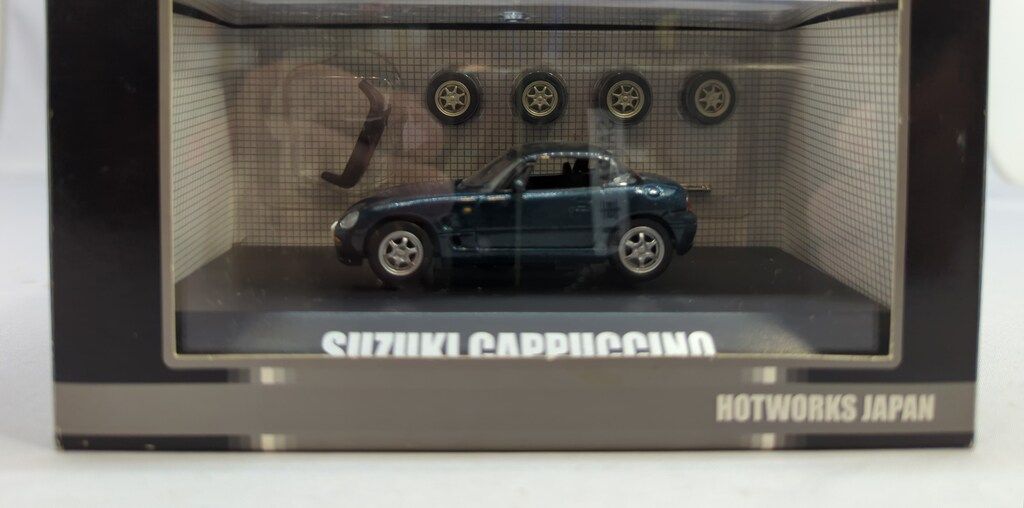 ホットワークス 1/43 スズキ カプチーノ シルバー SUZUKI Cappuccino