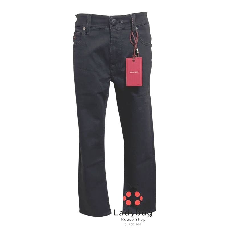tramarossa トラマロッサ ジーンズ ストレッチ デニムパンツ ブラックデニム SLIM D 317 31インチ メンズ ブランド おしゃれ 細身 スリム 黒 イタリア製