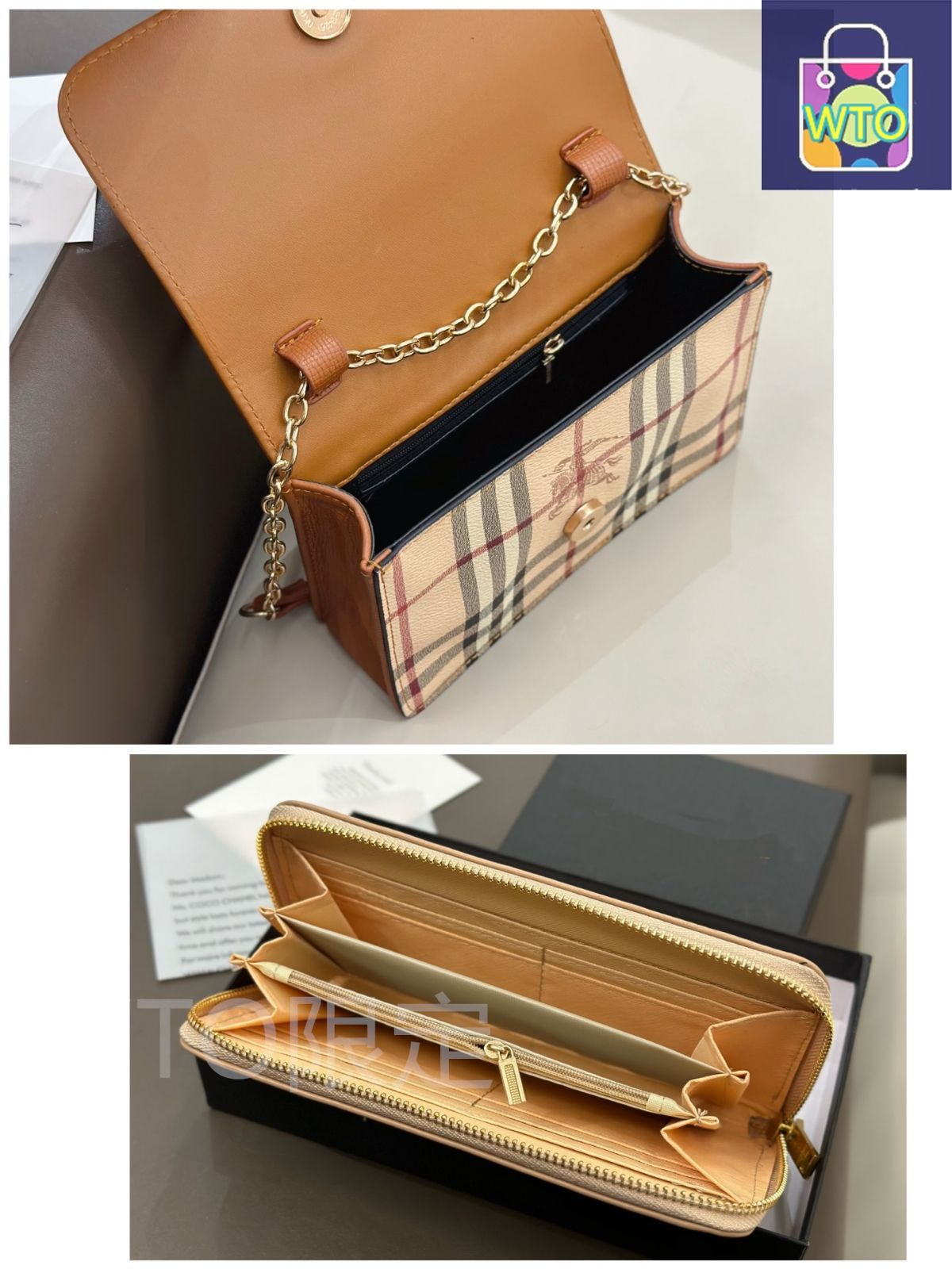 今日特価】Burberry バーバリー 組み合わせバッグ、3つの優恵価格