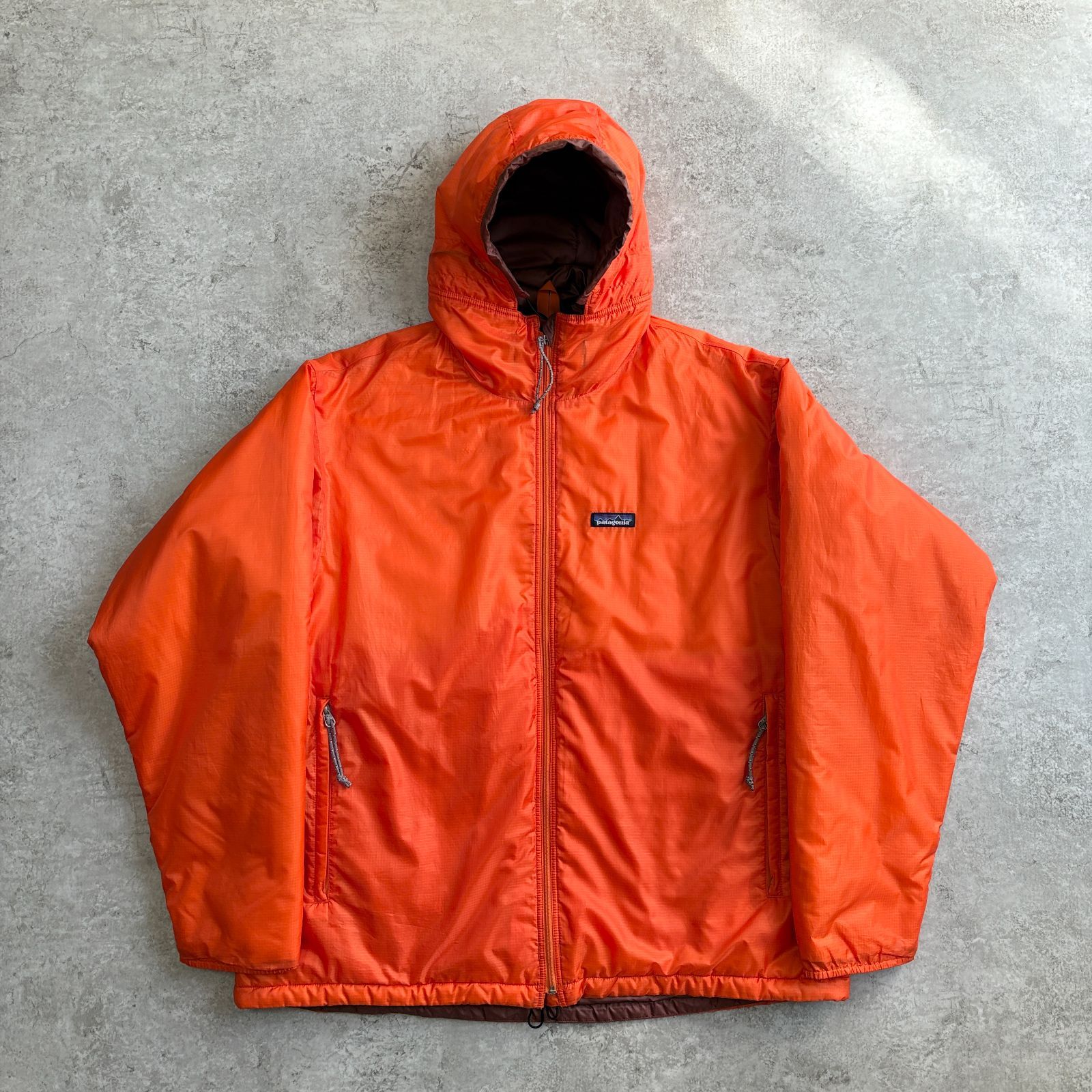 【02年製】希少色 美品 パタゴニア パフボールセーター ピューター L 00s 2002年製 patagonia Puff Ball Sweater 【 orange 】 パタゴニア