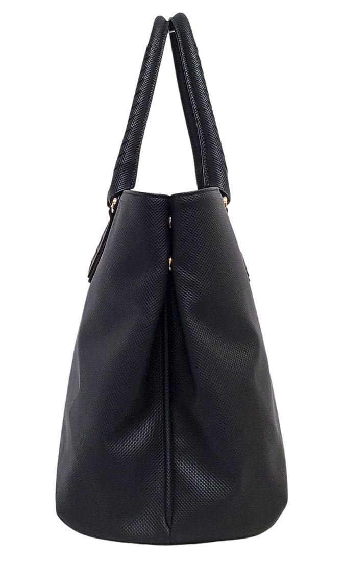 D5060◇ほぼ未使用【ボッテガヴェネタ】マルコポーロ PVC×レザー