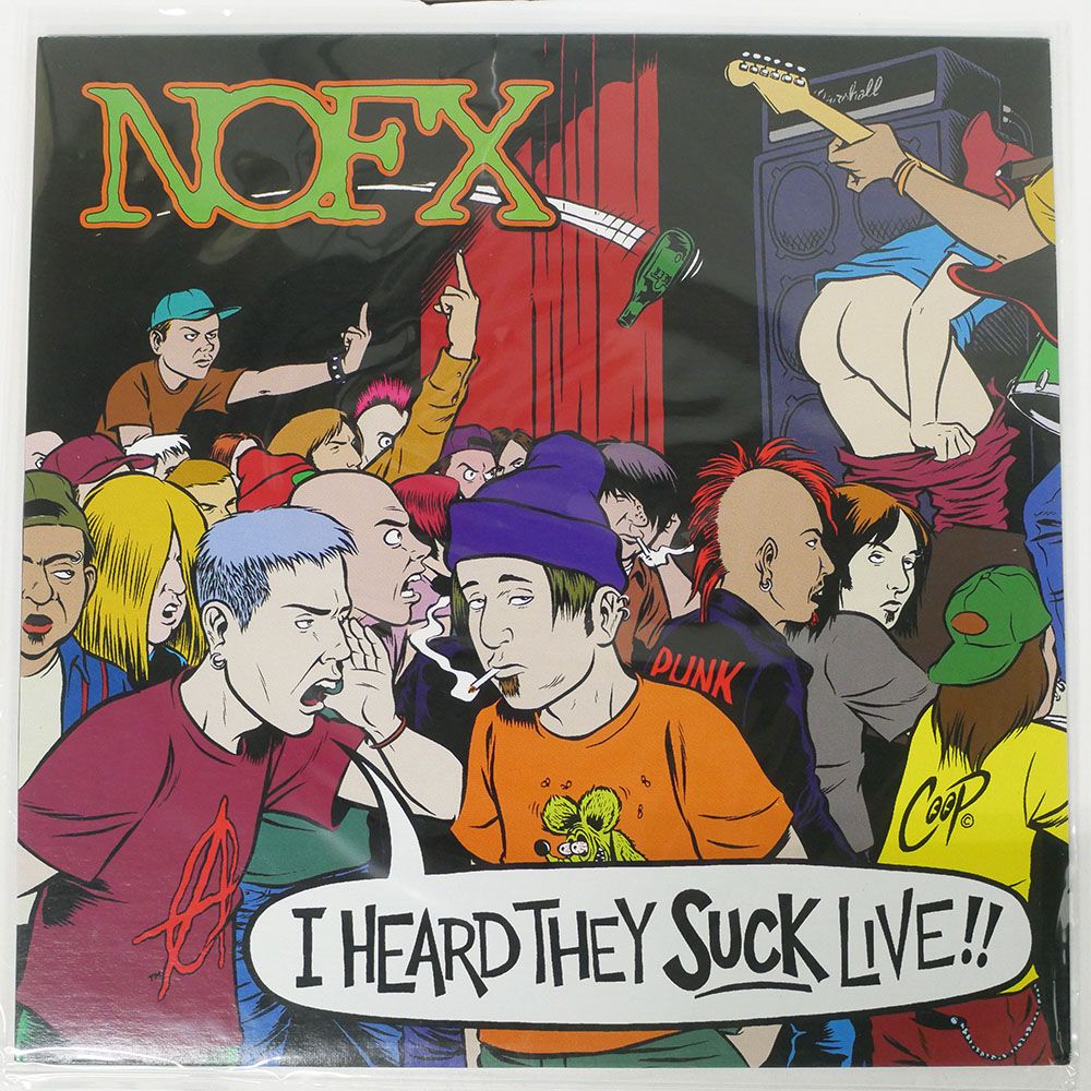 US盤 NOFX/I HEARD THEY SUCK LIVE/FAT WRECK CHORDS FAT528 LP - メルカリ