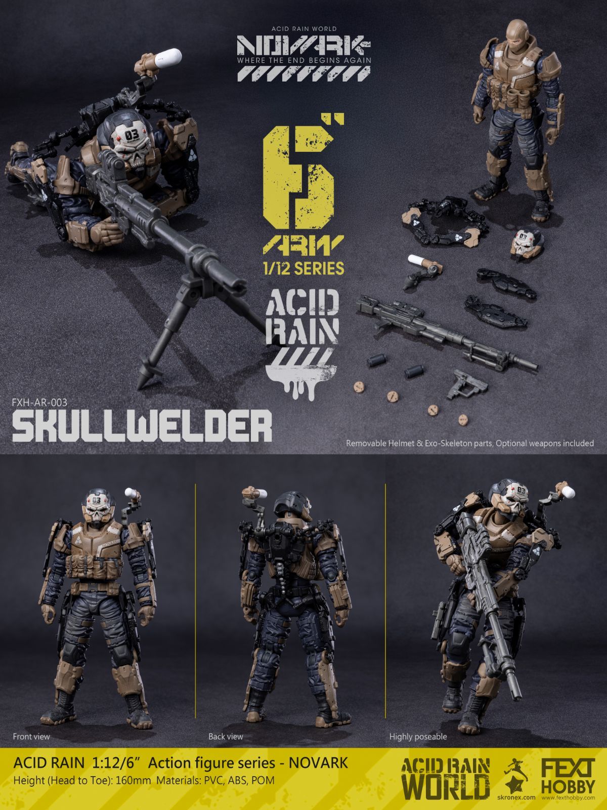 ACID RAIN WORLD 《酸雨戦争》 アシドレインワールド 1:12 アクション