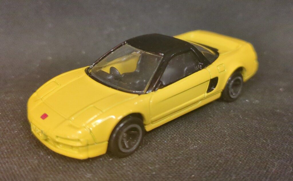 トミー 首都高バトル オリジナルトミカ ホンダNSX 黄 2