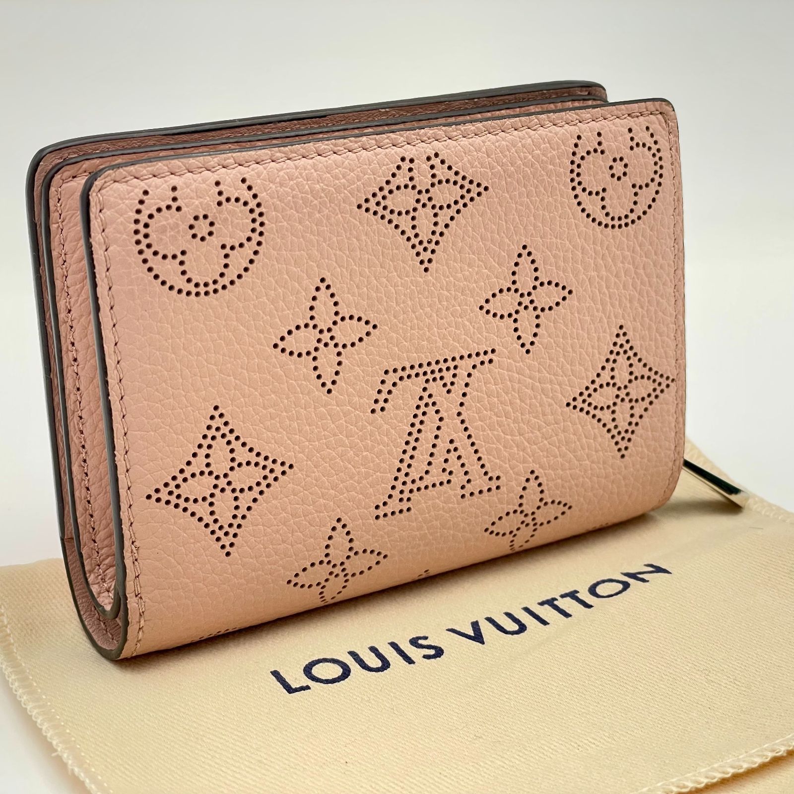 Louis Vuitton ルイヴィトン モノグラム ポルトフォイユ クレア ローズ