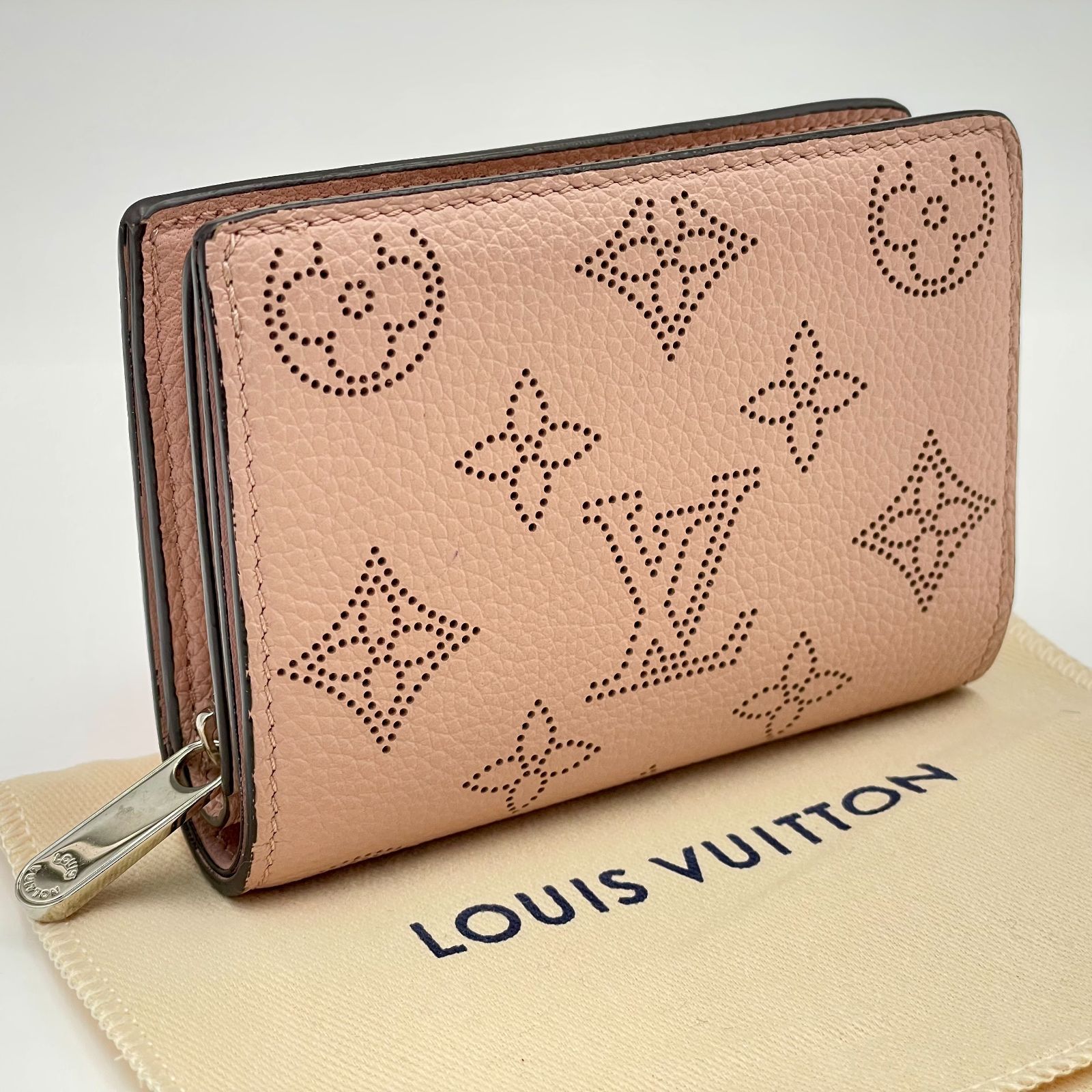 Louis Vuitton ルイヴィトン モノグラム ポルトフォイユ クレア ローズ