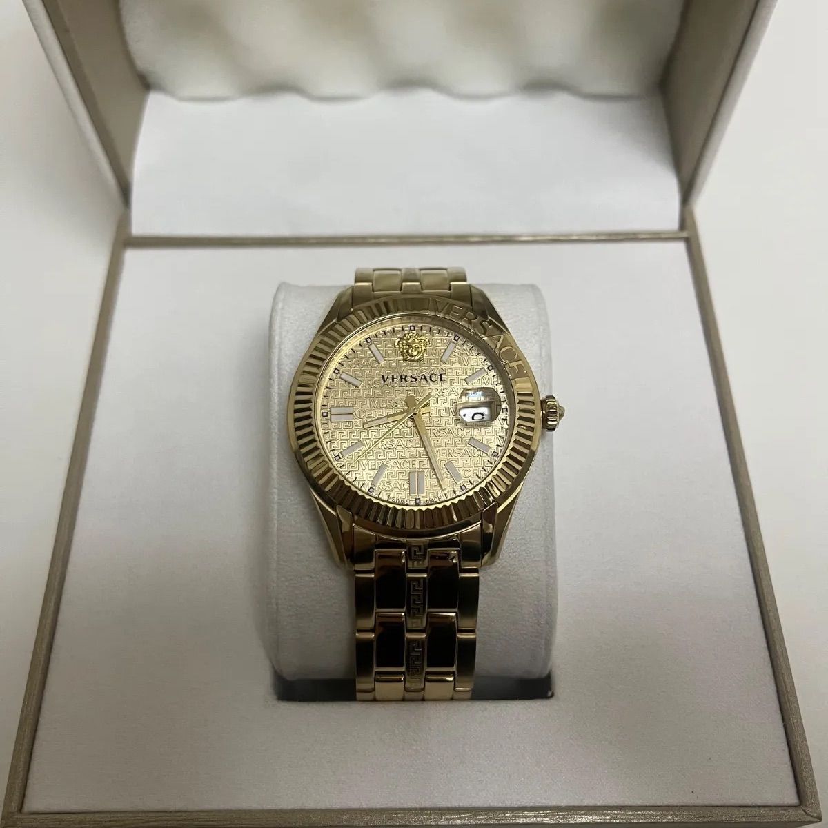 versace ヴェルサーチェ 腕時計 ゴールド コマなし