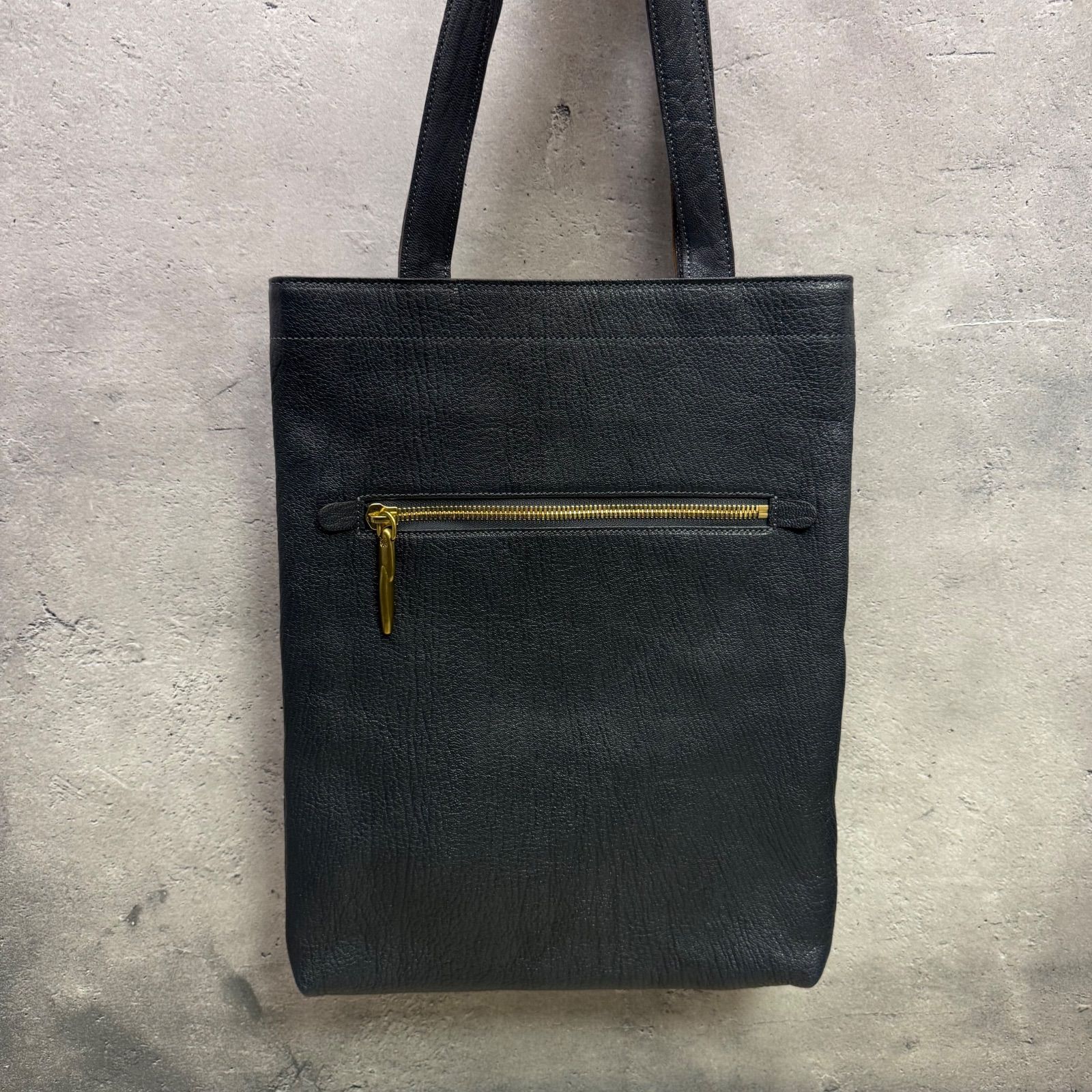 ✨TOFF＆LOADSTONE フィヨルドゴート トートバッグ ネイビー A4可 ほぼ 