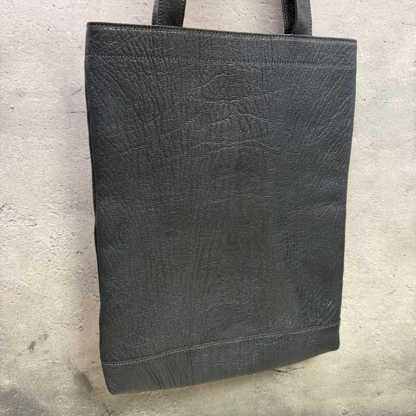 ✨TOFF＆LOADSTONE フィヨルドゴート トートバッグ ネイビー A4可 ほぼ 