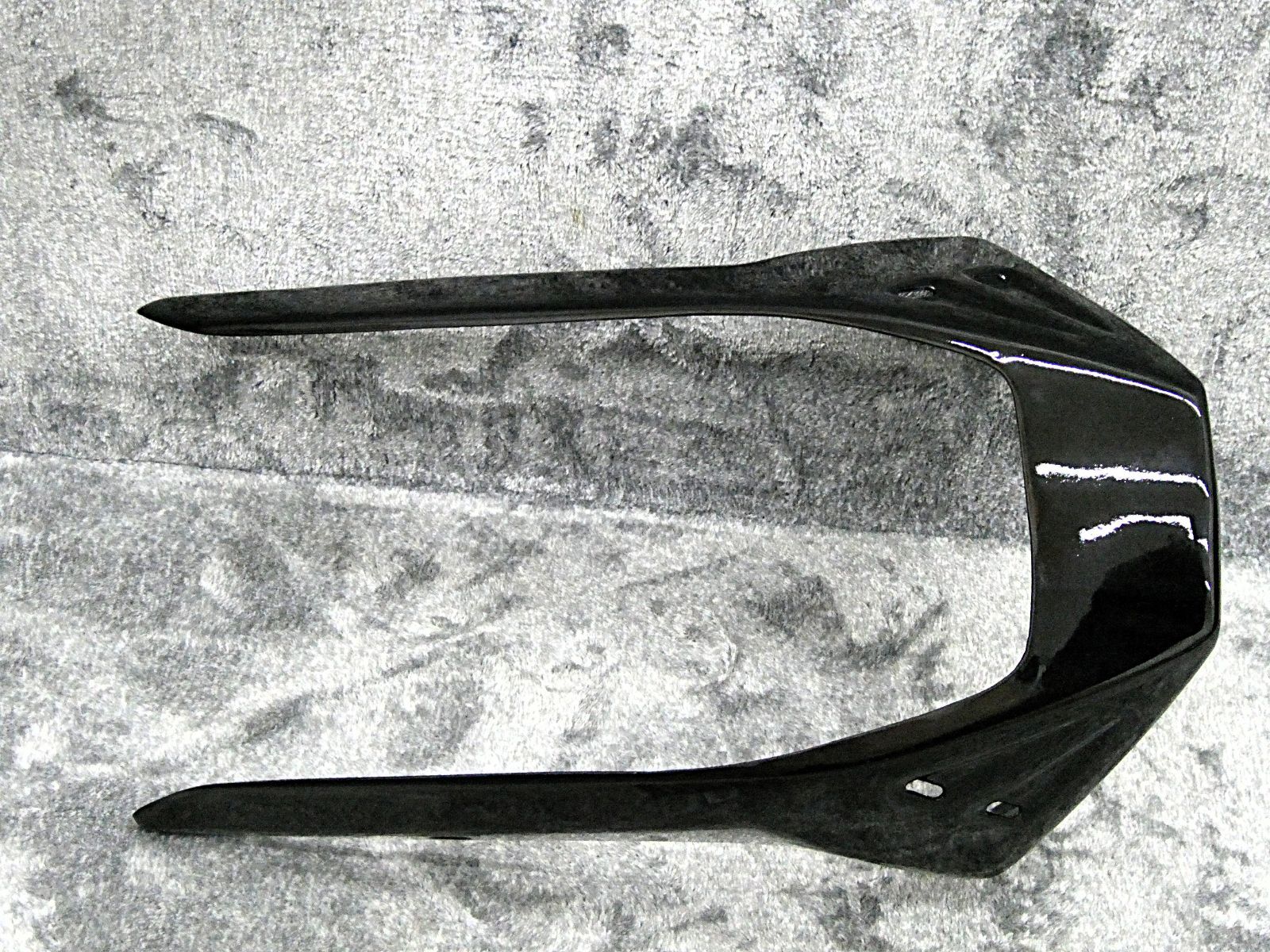 黒 アンダーカウル 大型 ダクト ABS | ステー付 中型 ステー付