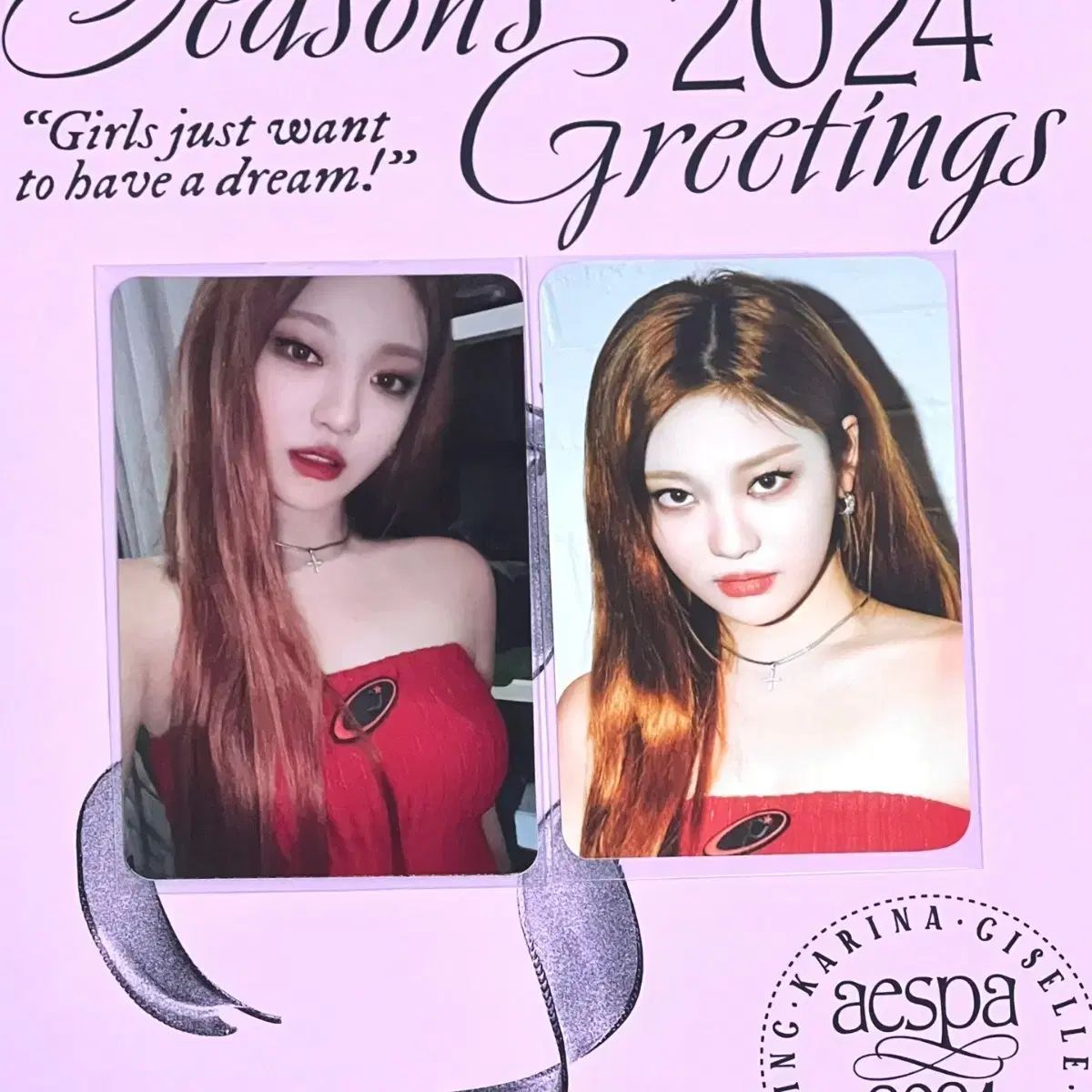 aespa ニンニン MY WORLD Tシャツ トレカ aespa my world shirt