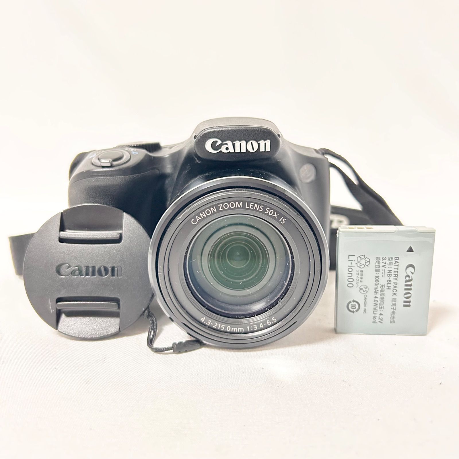 完全動作 Canon PowerShot SX 530 HS キヤノン コンパクトデジタルカメラ バッテリー付 325