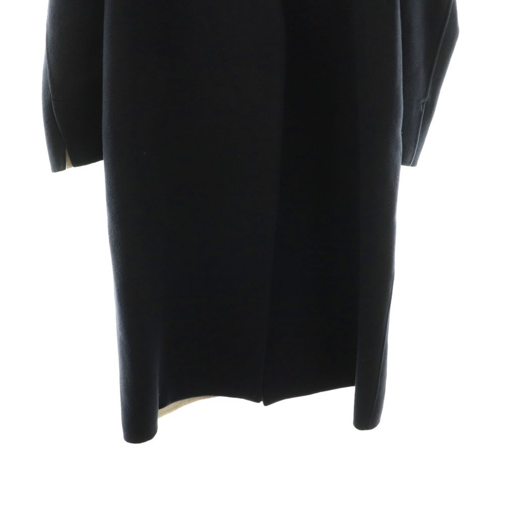 エンフォルド ENFOLD ソフトリバー ノーカラーコート アウター 38