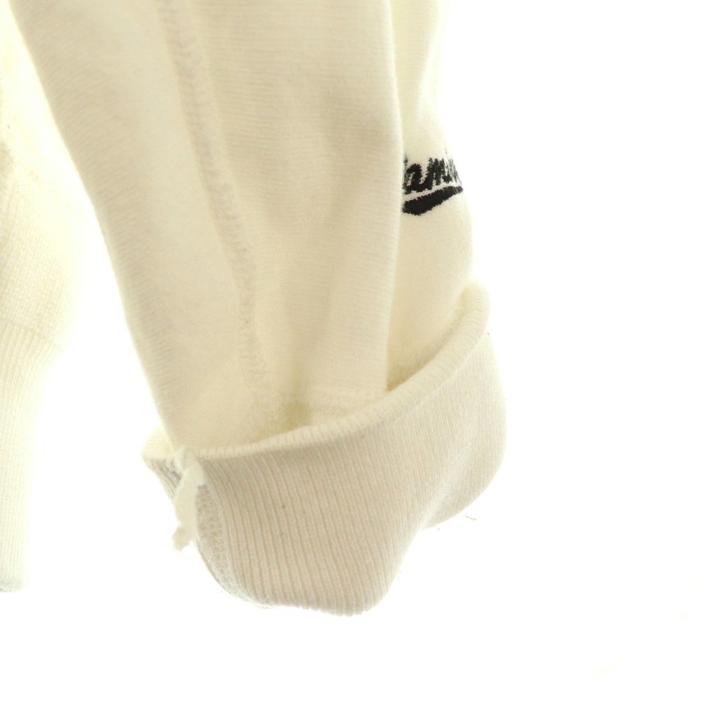 ブラミンク BLAMINK 吊裏毛ロゴロングスリーブプルオーバースウェット