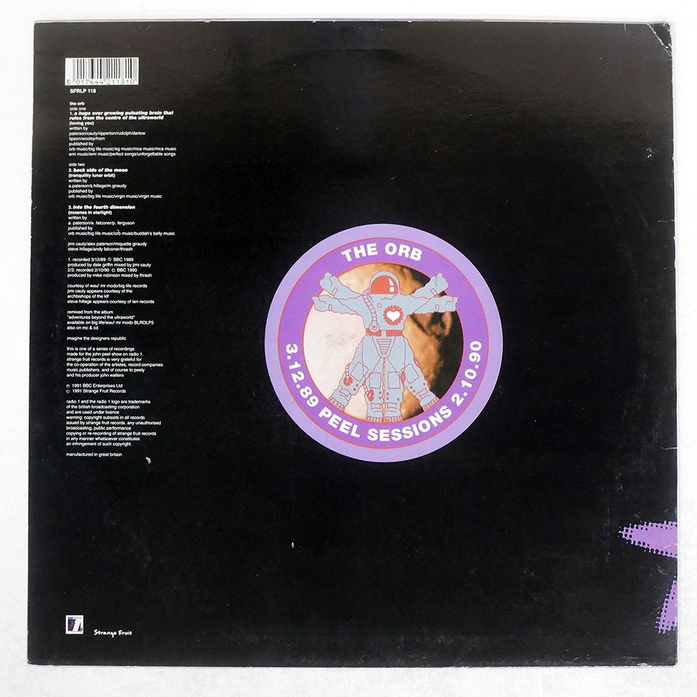 UK盤 ORB PEEL STRANGE FRUIT LP その他 レコード CD DVD ブルーレイ