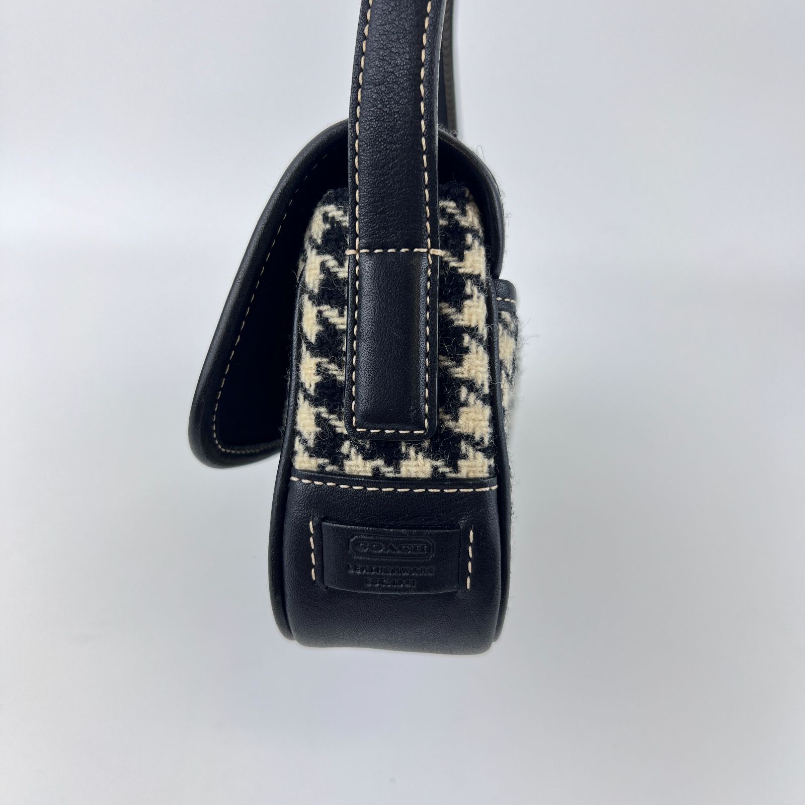 中古】COACH コーチ ハンドバッグ ショルダーバッグ 肩掛け ブラック 