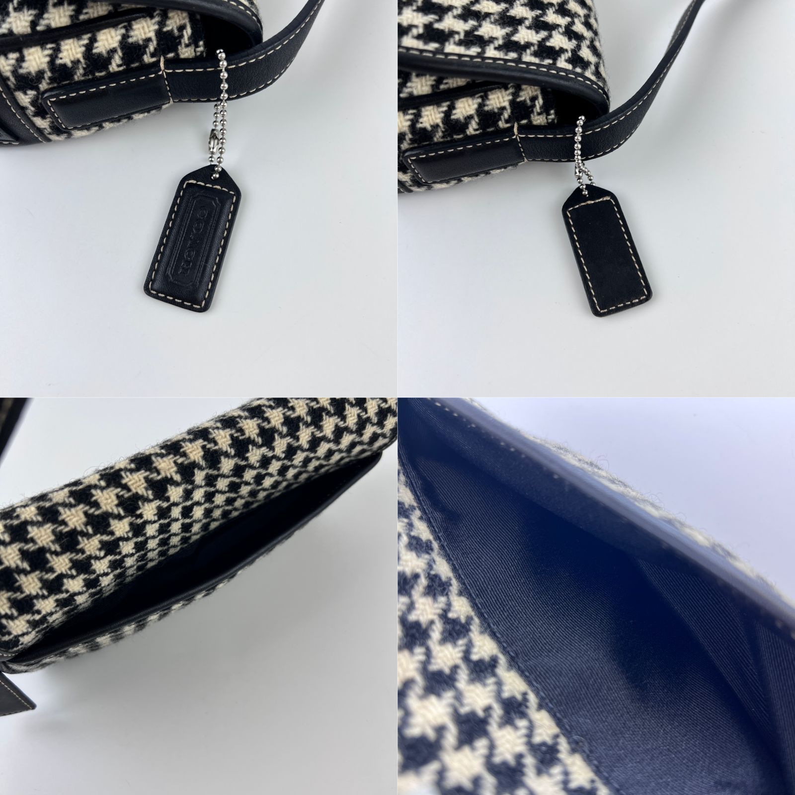 中古】COACH コーチ ハンドバッグ ショルダーバッグ 肩掛け ブラック 
