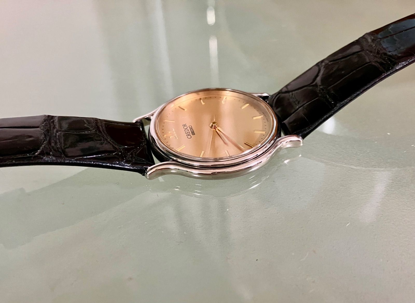 ☆稼働品☆SEIKO セイコー☆8J81-6A30☆CREDOR クレドール☆QZ 