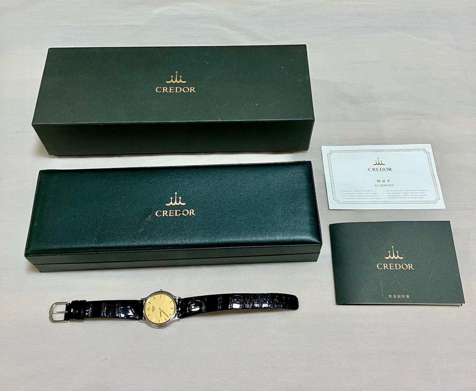 ☆稼働品☆SEIKO セイコー☆8J81-6A30☆CREDOR クレドール☆QZ