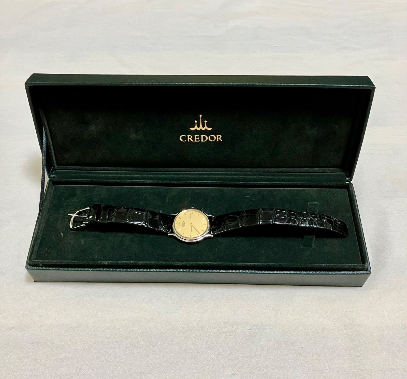 ☆稼働品☆SEIKO セイコー☆8J81-6A30☆CREDOR クレドール☆QZ