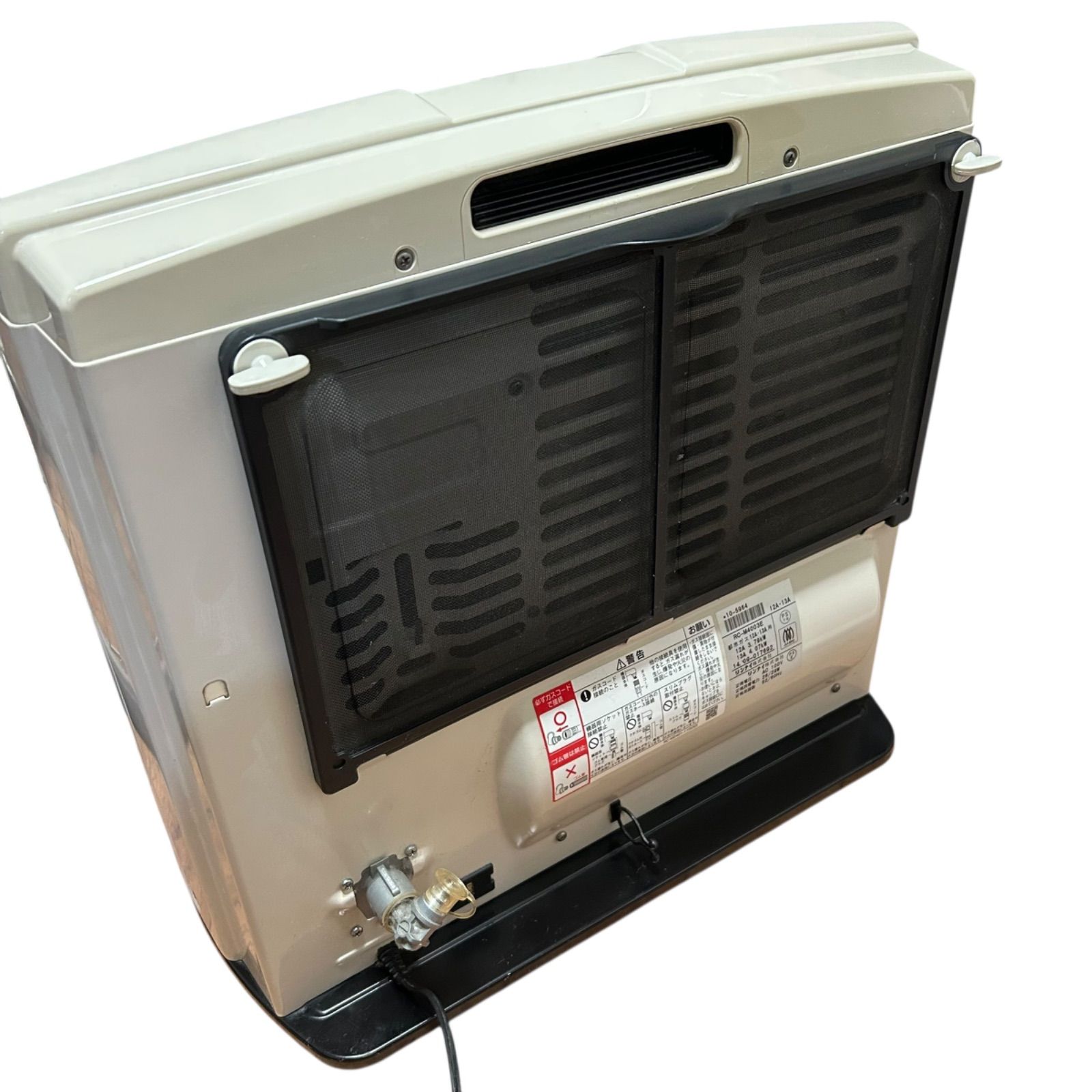 リンナイ ガスファンヒーター RC-M4003E 都市ガス 12A/13A用 2014年製