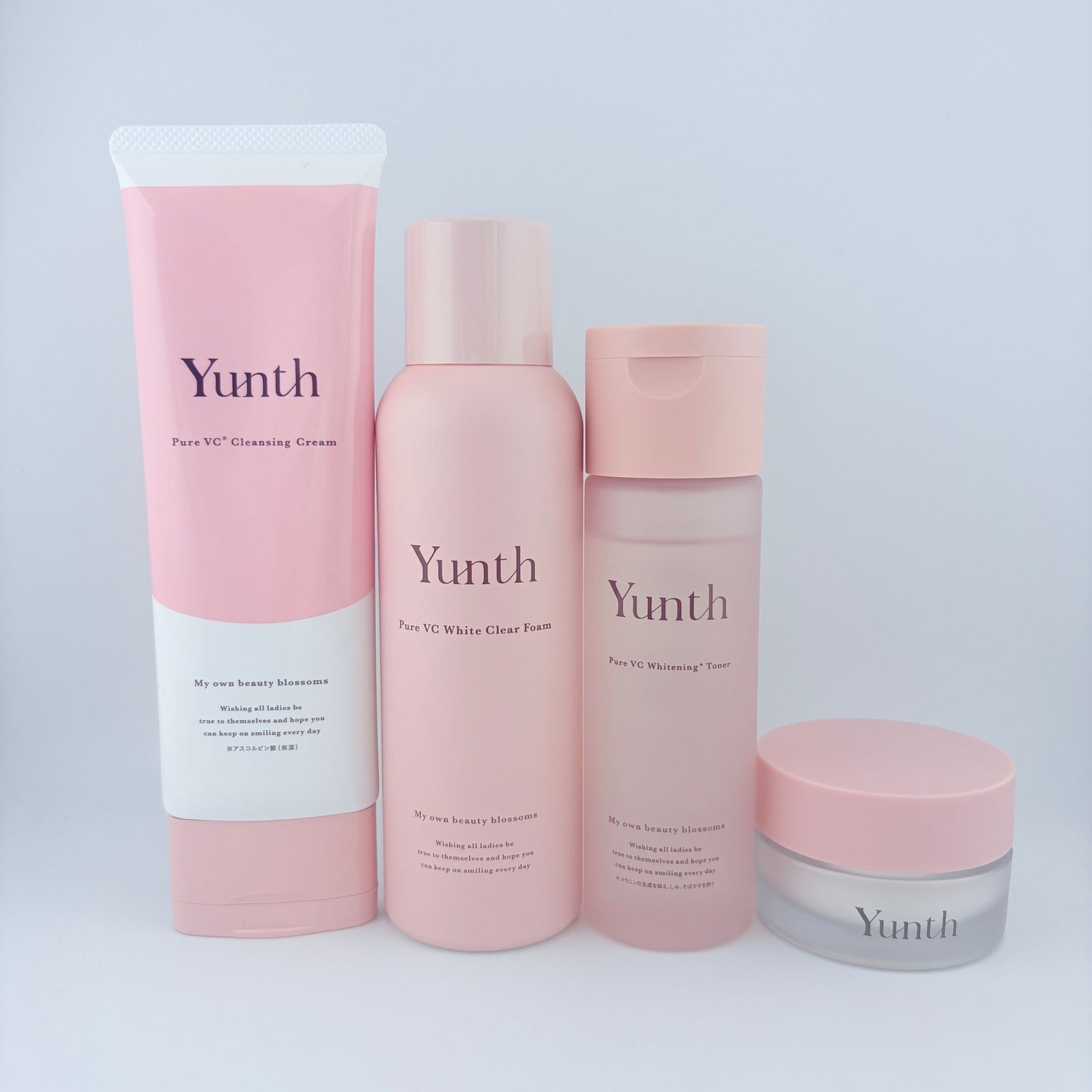 4点セット] Yunth ユンス 生VCクレンジングクリーム / ホワイトクリア