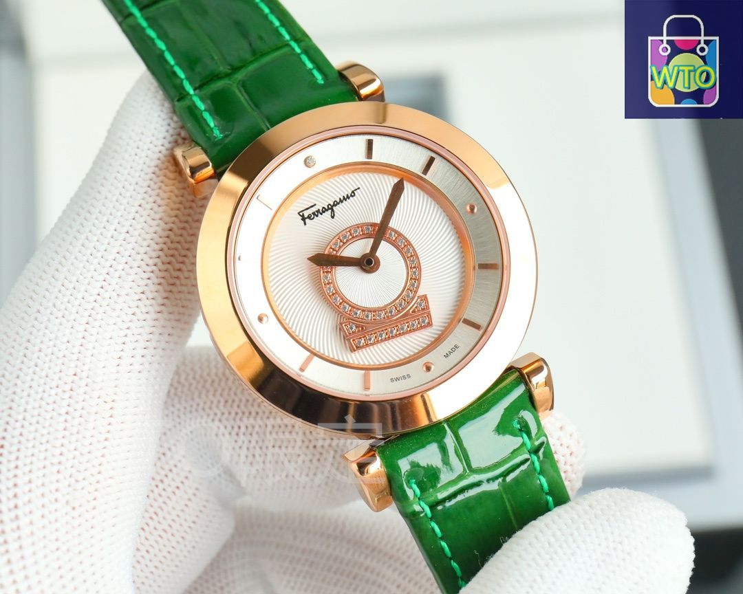 フェラガモ　腕時計 今日特価】Ferragamo フェラガモ FQ4 防眩宝石ガラス - メルカリ