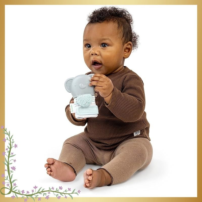 迅速発送】インジェニュイティ Ingenuity 歯固めミトン＆ラトル・ぞう