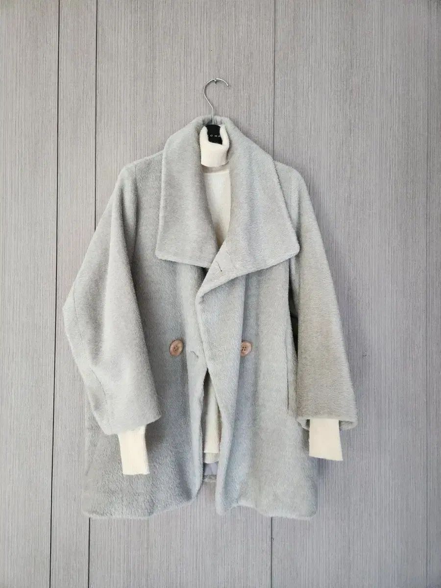 カールリア(CALLIA) ウール／ラマ ハーフコート